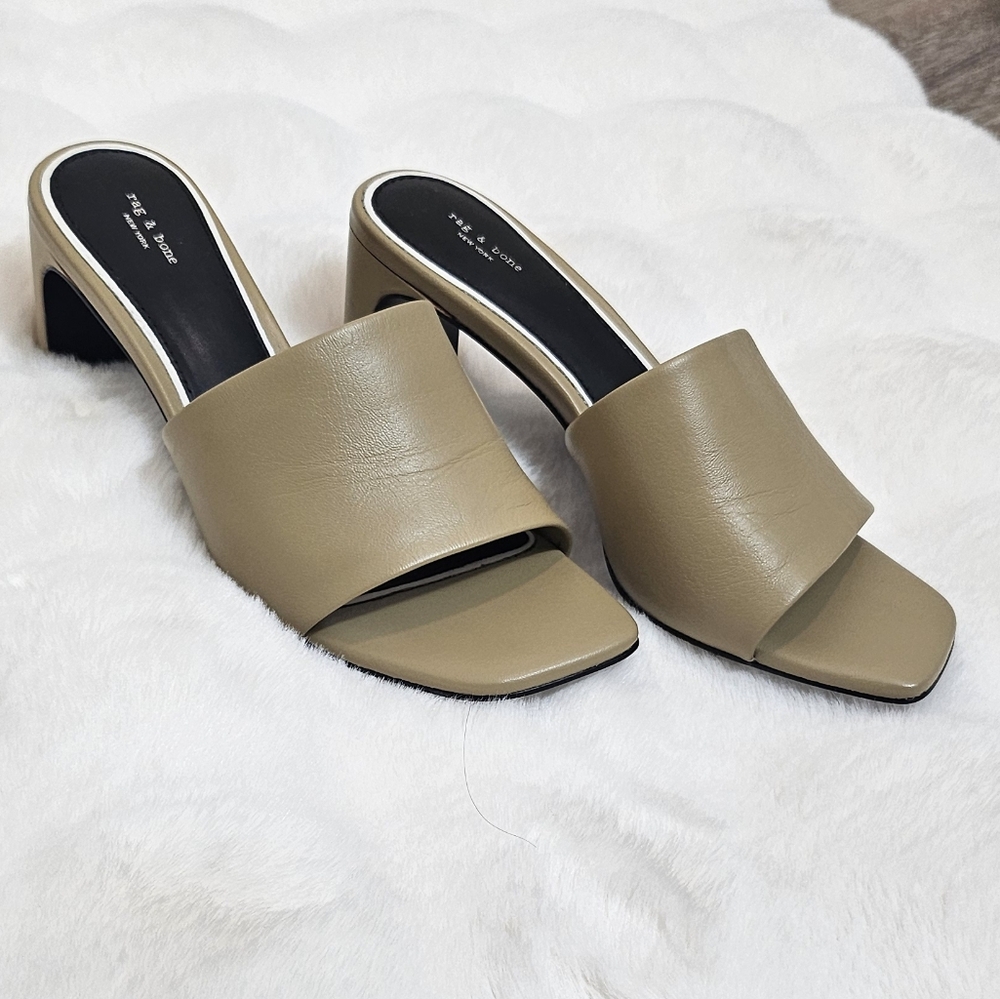 Rag & Bone Tan Women's Mules